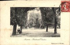 CPA Auxerre Boulevard Vauban