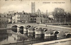 CPA Auxerre Le Pont Paul Bert