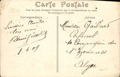 VINTAGE POSTCARD Auxerre Vauban Boulevard Walks