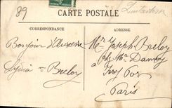 VINTAGE POSTCARD Auxerre the Bridge Paul Bert and Quays