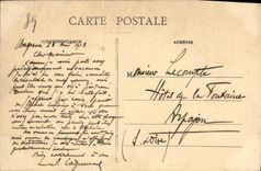 CPA Auxerre L'Horloge