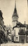 CPA Auxerre La Tour de L'Horloge