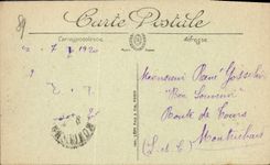 CPA Auxerre La Tour de L'Horloge