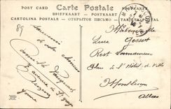 VINTAGE POSTCARD Auxerre the New Savings bank