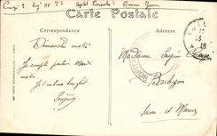 CPA Auxerre L'Horloge