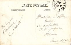 CPA Auxerre Le Pont du Chemin de Fer