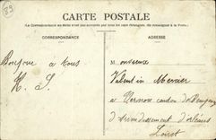 CPA Auxerre La Caserne Vauban Militaria