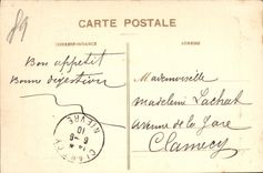 CPA Auxerre La Cathedrale la Prefecture et les Quais