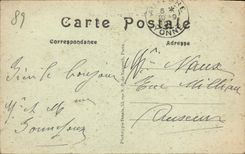 CPA Auxerre Statue de Davout