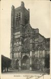 VINTAGE POSTCARD Auxerre Cathedral Etienne Saint