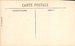 VINTAGE POSTCARD Auxerre the Statue of Davont