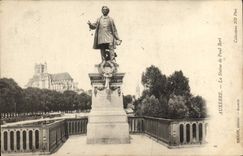 CPA Auxerre La statue de Paul Bert