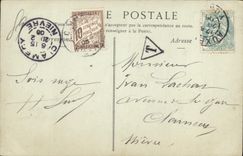 CPA Auxerre La statue de Paul Bert