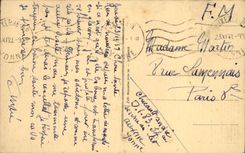 VINTAGE POSTCARD Auxerre the Cathedral the northern Transept