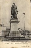 CPA Auxerre La Statue du Marechal Davout Duc d'Auerstaedt