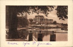 CPA Auxerre Eglise St Germain 