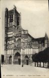 CPA Auxerre La Cathedrale Eglise St Etienne
