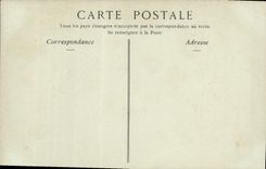 VINTAGE POSTCARD Auxerre the Cathedral the Gate Porch of Right-hand side