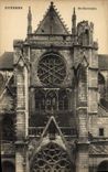 VINTAGE POSTCARD Auxerre German St