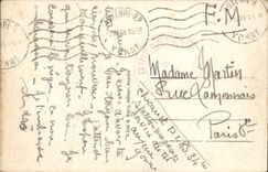 VINTAGE POSTCARD Auxerre Seen On Yonne Southern part