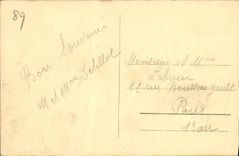 CPA Auxerre La Cathedrale Face Nord du Transept Portail Saint Germain 