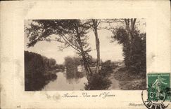 VINTAGE POSTCARD Auxerre Seen On Yonne