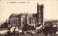CPA Auxerre La Cathedrale