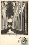 VINTAGE POSTCARD Auxerre Great Nave Of the Cathedral