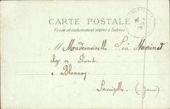 VINTAGE POSTCARD Auxerre Great Nave Of the Cathedral