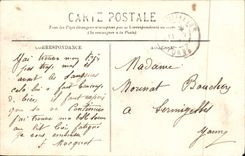 CPA Auxerre La Statue De Paul Bert