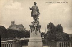 CPA Auxerre La Statue De Paul Bert