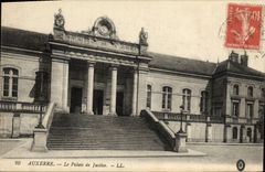 CPA Auxerre Le Palais De Justice