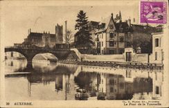 CPA Auxerre Le Pont De La Tournelle