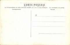 VINTAGE POSTCARD Auxerre Quays the Cathedral And Prefecture