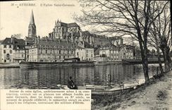 CPA Auxerre L'Eglise Saint Germain