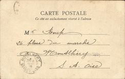 CPA Auxerre La Cathedrale Porte Sud