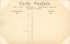 VINTAGE POSTCARD Festivals of Auxerre Distribution Of the Rewards Under Presidency TOP Auxerre