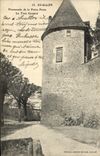 CPA Avallon Promenade De La Petite Porte La Tour Gaujard