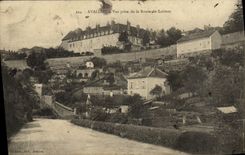 CPA Avallon Vue Prise De La Route De Lormes