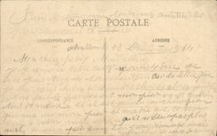 La POSTAL Avallon de la VENDIMIA una esquina pintoresca tiene dominios del primo de La Roche vista