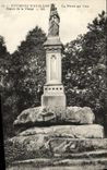 CPA Environs d'Avallon La Pierre Qui Vire Statue De La Vierge