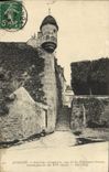 CPA Avallon Anciens Remparts Vue De La Fontaine Neuve