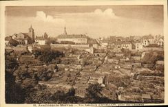 CPA Avallonnais Morvan Vue Generale d'Avallon Prise Des Chaumes