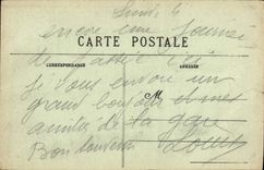 CPA Avallon Vue Des Promenades De La Petite Porte