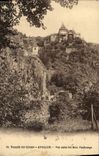 CPA Vallee Du Cousin Avallon Vue Entre Les Deux Faubourgs
