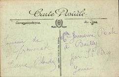 CPA Avallon Vue Prise De La Morlande