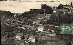 CPA Avallon Vue Prise Des Chaumes