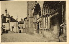 CPA Avallon Place St Lazare Et Maison du 15eme