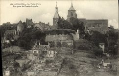 CPA Avallon La Petite Porte Vue Prise De Cousin Laroche