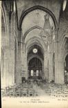 CPA Avallon La Nef De l'Eglise Saint Lazare